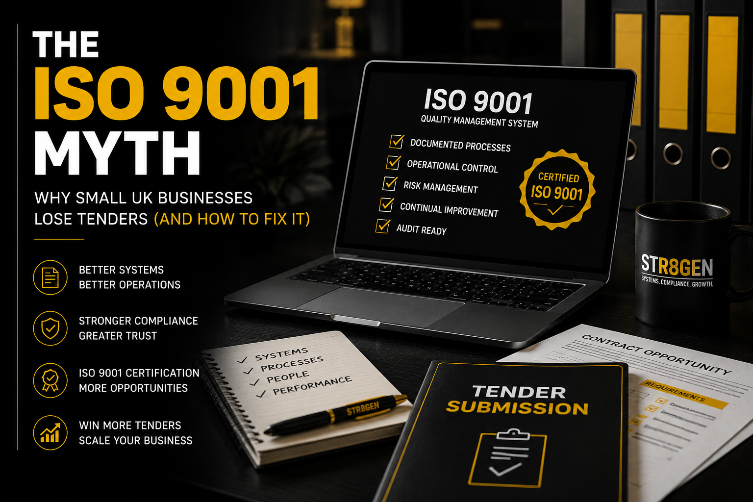 ISO 9001 consultancy and tender support for UK small businesses