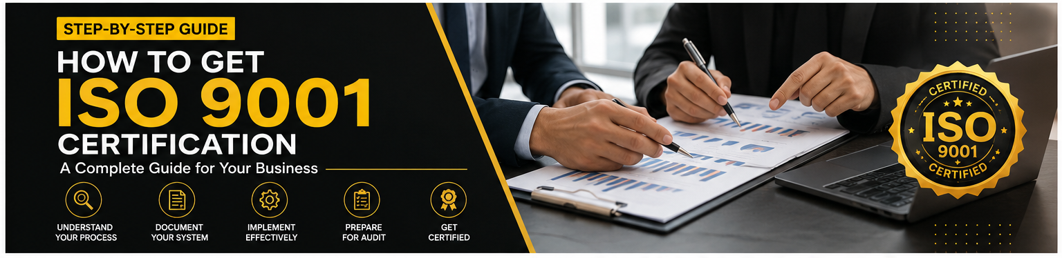 How to get ISO 9001 certification for your business step-by-step guide